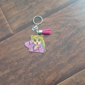 sailor moon keychain
